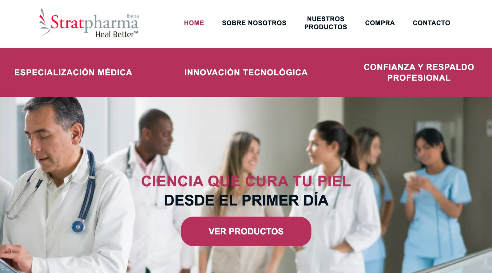 Stratpharma Iberia — captura 1